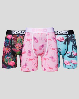 underwear 3 Pack - Flamingo Jungle