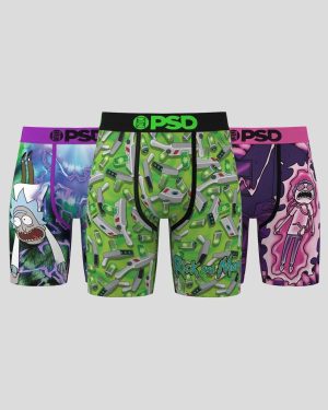 underwear 3 Pack - Rick and Morty Time