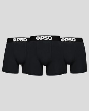 underwear Solids 3 Pack - Black