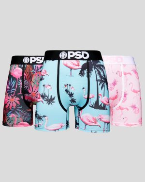 underwear 3 Pack - Flamingo Jungle