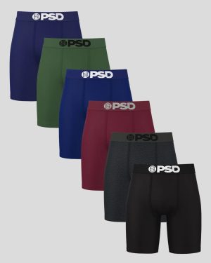 underwear Solids 6 Pack - Dark Tones