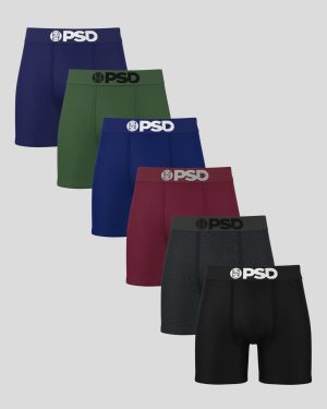 underwear Solids 6 Pack - Dark Tones